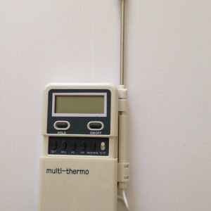 Termometro con sonda e cavetto